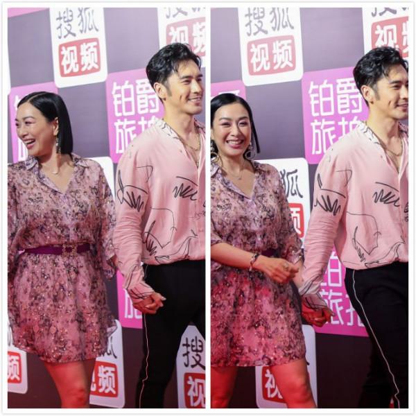 年齡不是問題，張倫碩比鍾麗緹小了十多歲，兩人看上去依舊很幸福