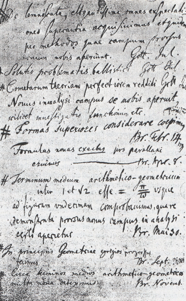 天才高斯——19世紀最偉大的數學家,近代數學的奠基者 天才高斯——19世紀最偉大的數學家,近代數學的奠基者