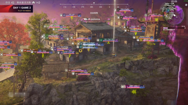 永劫無間：OMG新戰術奪得天選？決賽圈滿編隊，含金量太高了