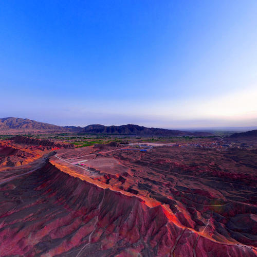 世界地質奇觀美景之中國張掖丹霞地貌