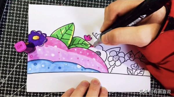 創意兒童畫:分享三款萬能背景畫法,卡通簡筆畫風格,收藏備用 創意兒童畫:分享三款萬能背景畫法,卡通簡筆畫風格,收藏備用