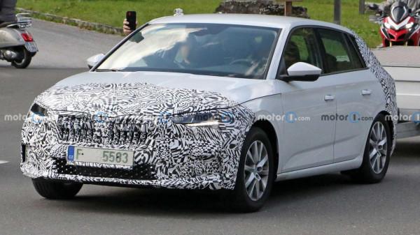 部分細節提升 斯柯達新款Scala路試諜照曝光