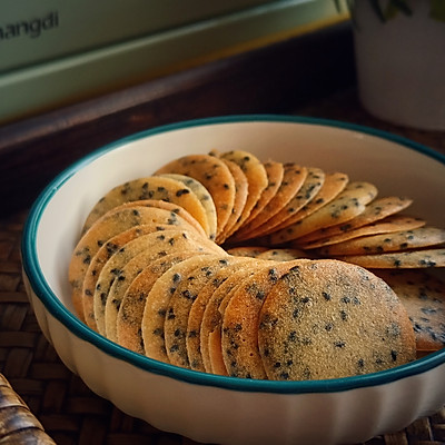 在家做芝麻薄脆(消耗蛋白)，比買的更好吃