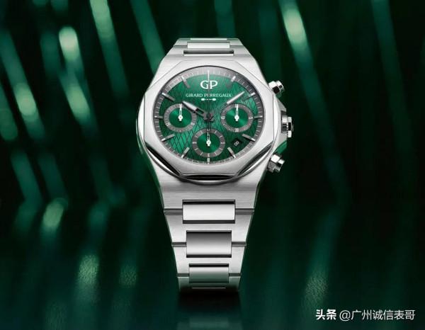 Green Racing Machine:芝柏Laureato計時碼錶阿斯頓馬丁限量版 Green Racing Machine:芝柏Laureato計時碼錶阿斯頓馬丁限量版