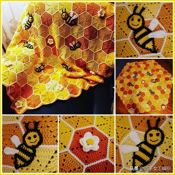 鉤編留下太多的零線，幾十種六角的鉤法，讓你家美出花來