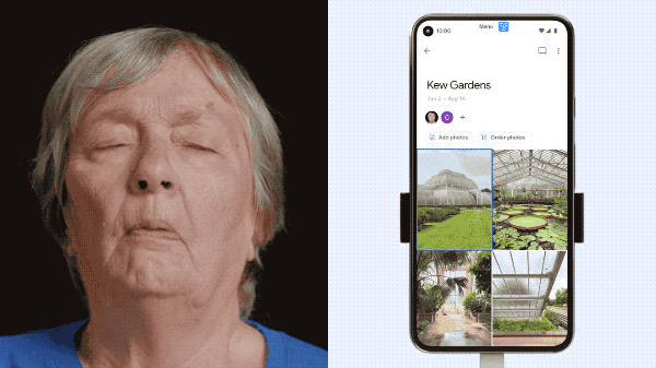 谷歌發明最新科技，眼神操控手機