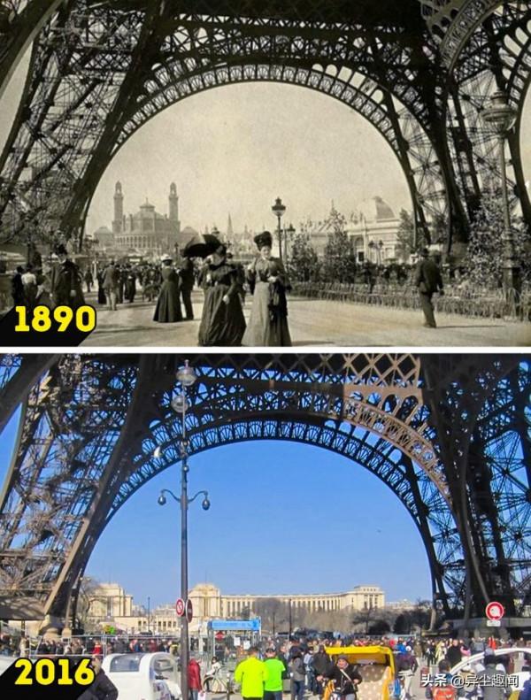 15組世界旅遊勝地百年滄桑的對比照