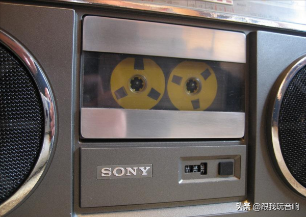 索尼SONY CFS-65L 4波段收音機立體聲單卡帶收錄機