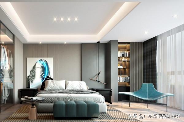 180㎡現代輕奢風，集現代與科幻為一體，營造不一樣的溫暖