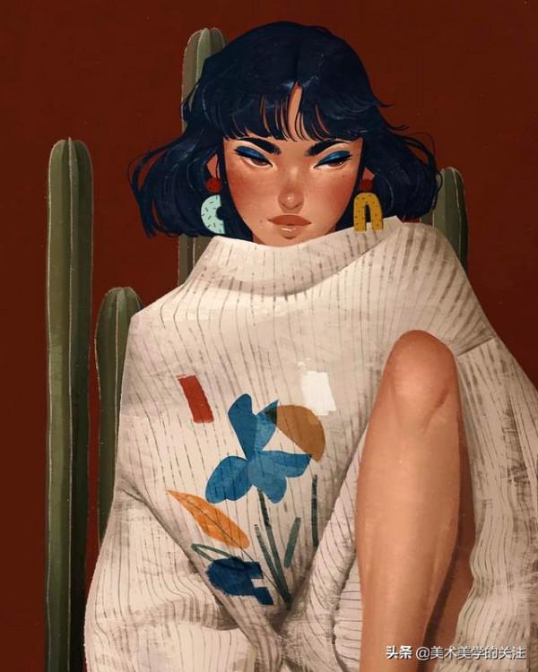 ［復古插畫］一枝紅豔露凝香，雲雨巫山枉斷腸——靈感的來源