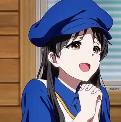 怦然心動的男女生動漫頭像