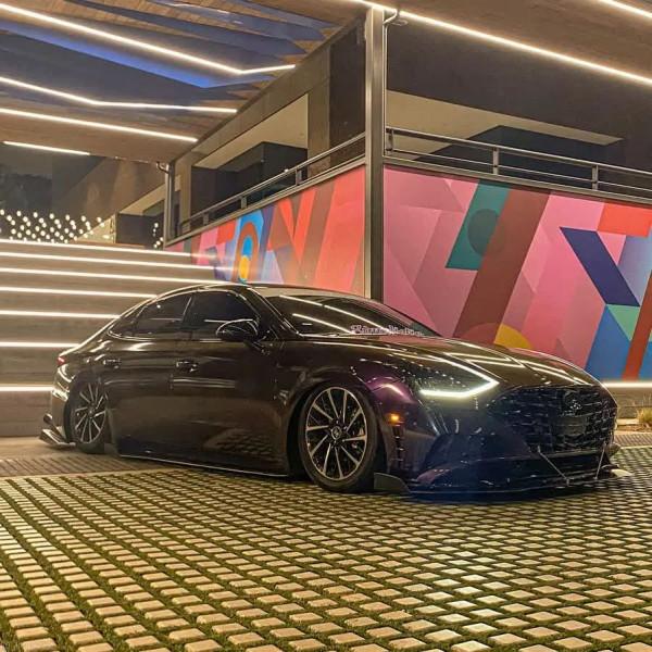 被“鯰魚臉”坑慘了的索納塔10改裝過後明顯帥多了 被“鯰魚臉”坑慘了的索納塔10改裝過後明顯帥多了