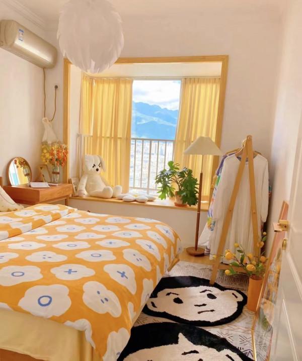 女主的89㎡新居，裝成了“童話小屋”的樣子，太治癒了