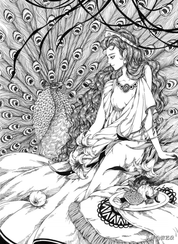 多久沒畫畫了?線稿插畫是如何排線的呢? 多久沒畫畫了?線稿插畫是如何排線的呢?