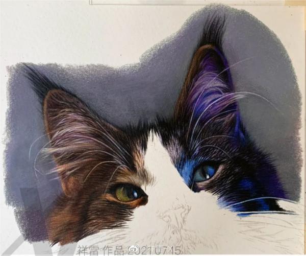 清華美院男神，被稱彩鉛界“冷軍”！他筆下的美少女令人牽魂夢繞