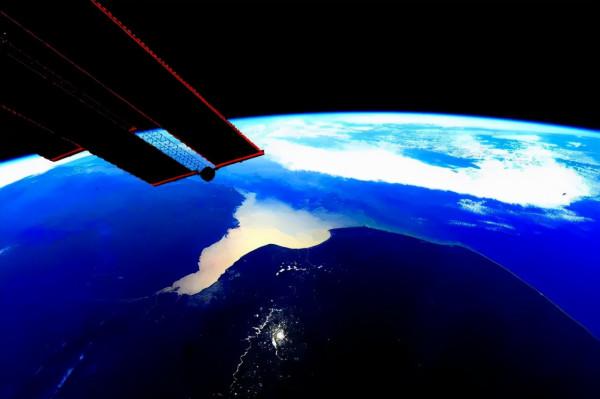 中國航天員從太空帶回來的照片，僅此一份，如此驚豔