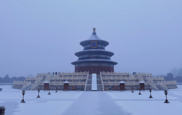 紅燈映白雪，秒變&OpenCurlyDoubleQuote;雪容融&rdquo;！京城公園已吸引7萬人次打卡