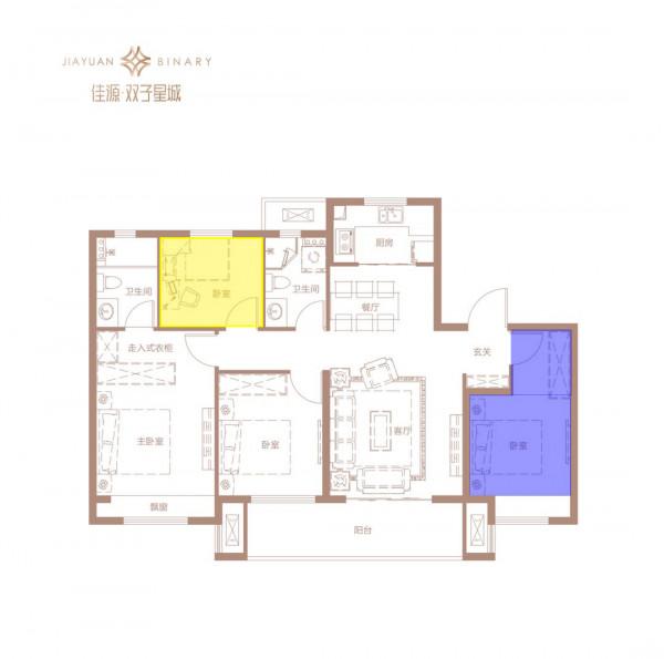 大大大!膠州灣科創新區129平大戶型賞析 大大大!膠州灣科創新區129平大戶型賞析