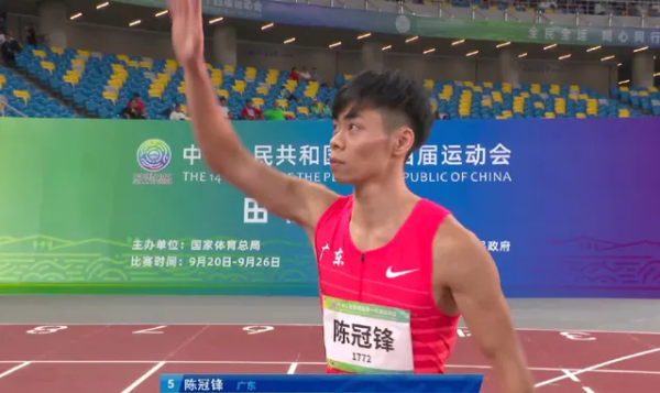 逆風+放水，00後小將預賽第一，又一個蘇炳添橫空出世？