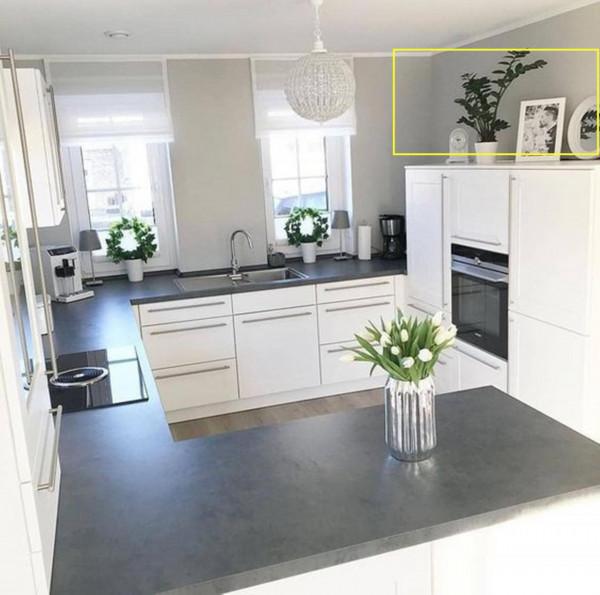 要想廚房好用，建議U型櫥櫃佈局再加一組立櫃，收納足拿取也方便