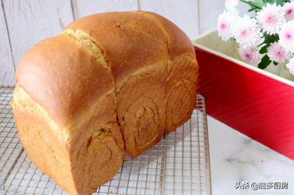 咖啡口味麵包又香又軟，媽媽第一次做就被倆孩子誇獎：太好吃了