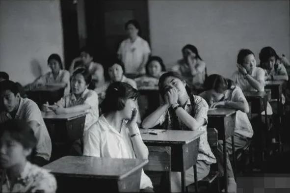 八十年代的中學生老照片