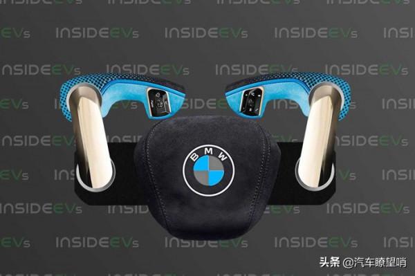 寶馬申請新方向盤專利 可自動摺疊造型怪異