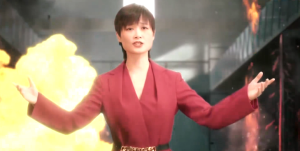 把唐國強和張國立安排在一起，導演用心了，殷秀梅把晚會推向高潮