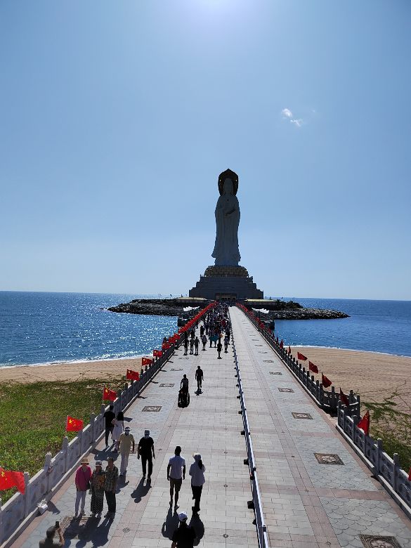 海南遊筆記8:南山寺,普度眾生觀世音 海南遊筆記8:南山寺,普度眾生觀世音