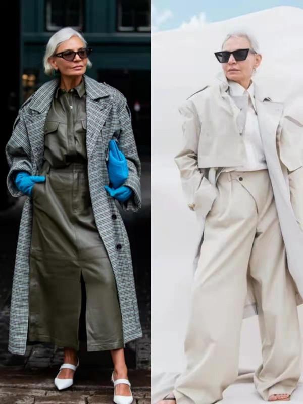 看完奶奶輩博主的搭配，才知道優雅無關年齡，這才是真正的時尚