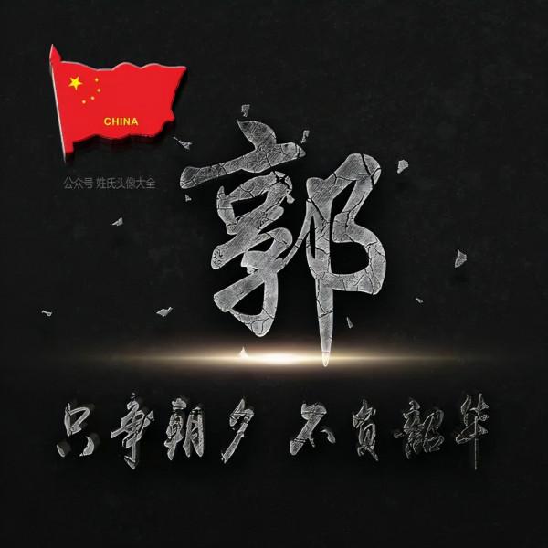 200張正能量姓氏頭像，張張精品，只爭朝夕 不負韶華