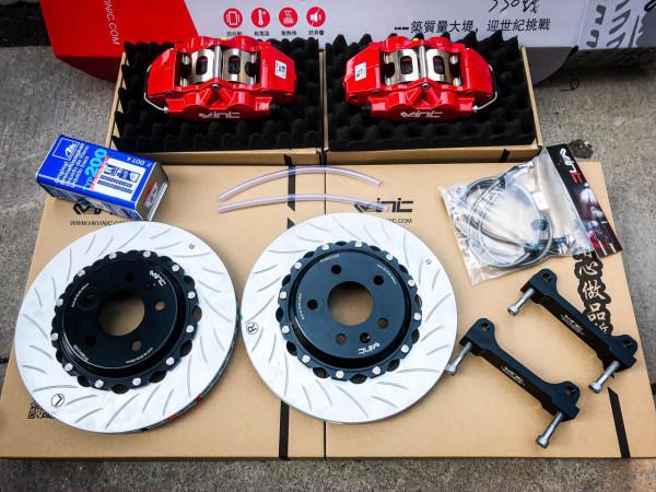 奧迪A6L剎車改裝升級 VINIC SV40街道版剎車套裝