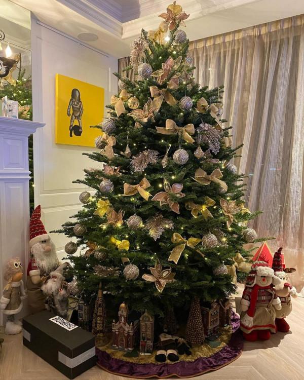 59歲港星曬家中巨型聖誕樹，新豪宅內景曝光，倆月前1.3億賣舊屋