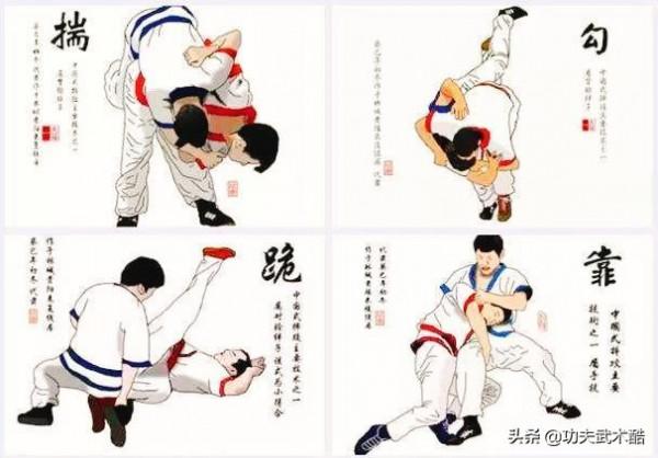 中國跤之揣法進攻與反攻技術，非常厲害的一招摔敵格鬥招式
