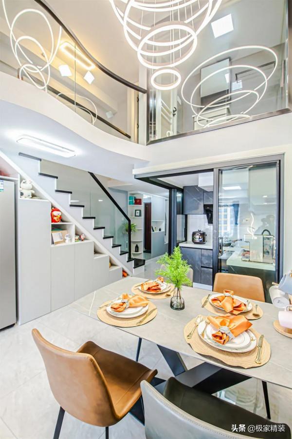 「極家精裝」單層52㎡的loft大變身，現代簡約-藝術與時尚並存