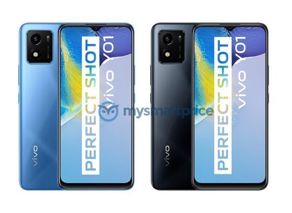 vivo Y01渲染圖和具體引數曝光：定位入門級市場