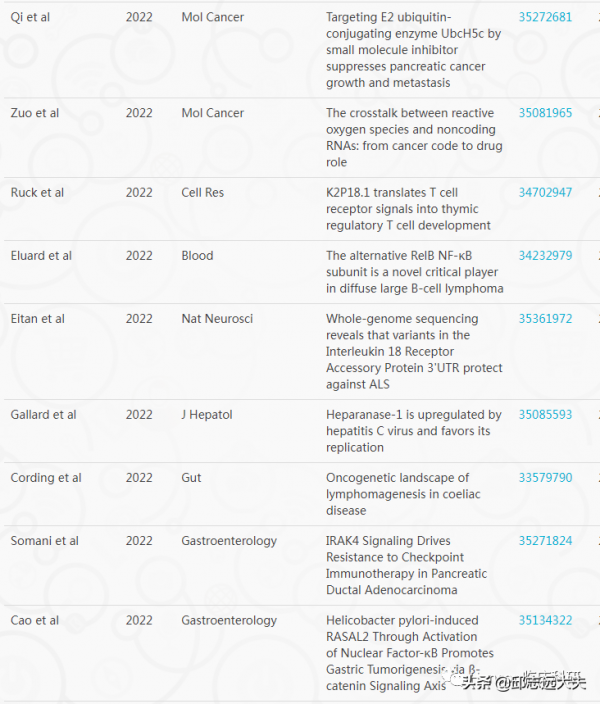 解析NF-κB訊號通路