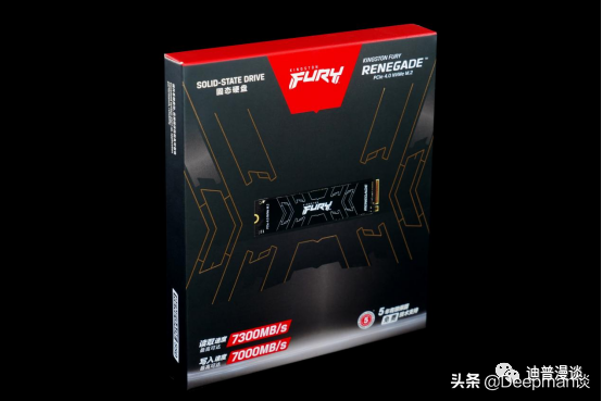 突破7400MB/s,Kingston FURY叛逆者（Renegade）PCIe 4.0 NVMe SSD 2TB