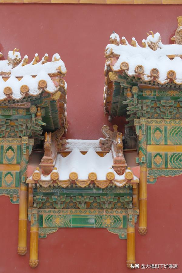 景山壽皇殿，被低估的雪景拍攝地，沒有約到故宮，來這裡