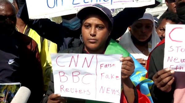 11月9日，衣索比亞反美集會，法國局勢控制不住，歐盟威脅英國