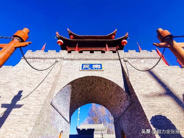 甘肅民樂：城北民俗村變身市民休閒“打卡地”