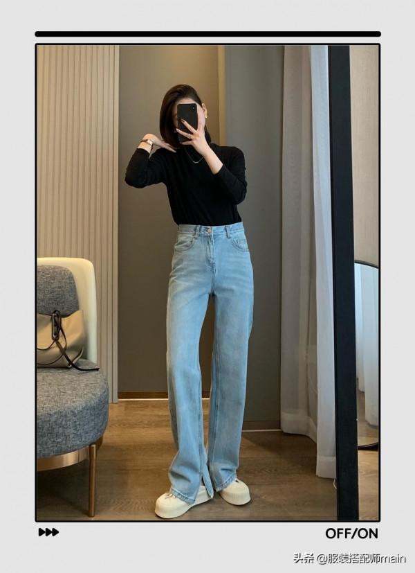 為什麼你穿不好闊腿牛仔褲?只因為上衣沒選對 為什麼你穿不好闊腿牛仔褲?只因為上衣沒選對