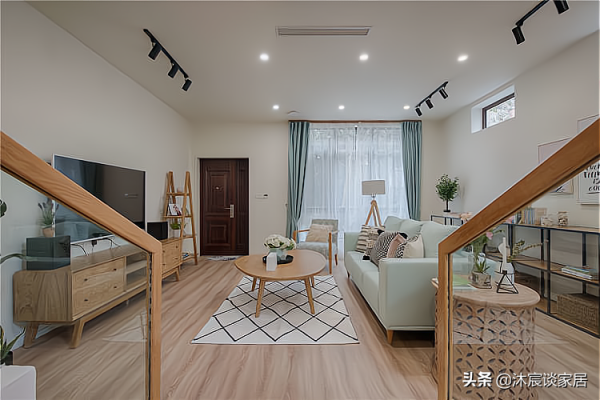 走進她家，如沐春風般的清新溫暖，家裡有個會裝修的老婆太幸福了