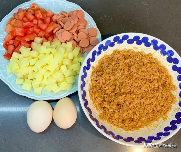 一頓飯：醬油炒飯&plus;減脂冷盤