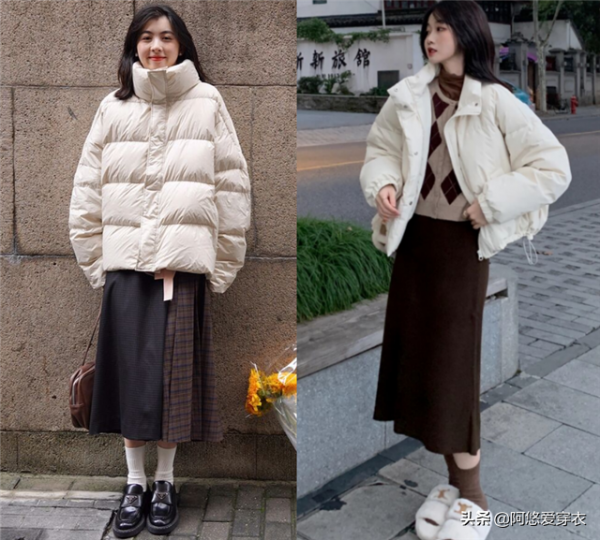 看了今年的“麵包服”款式,突然明白:保暖和好看是可以兼具的 看了今年的“麵包服”款式,突然明白:保暖和好看是可以兼具的