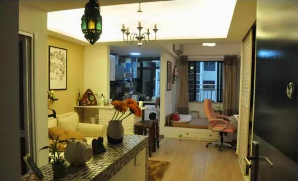 打拼4年買的32㎡小戶型，裝修花5萬，客餐廚一體、乾溼分離…曬曬