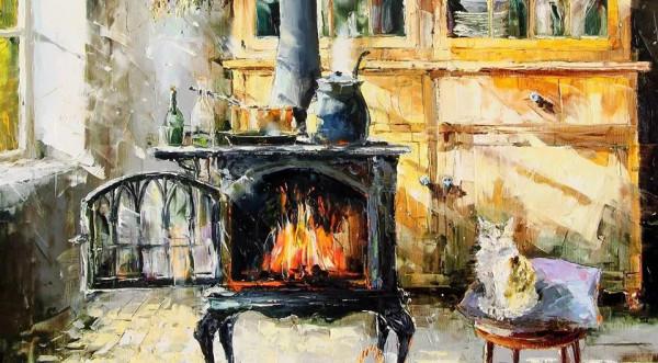 俄羅斯畫家格列布·戈魯貝茨基刀畫作品欣賞