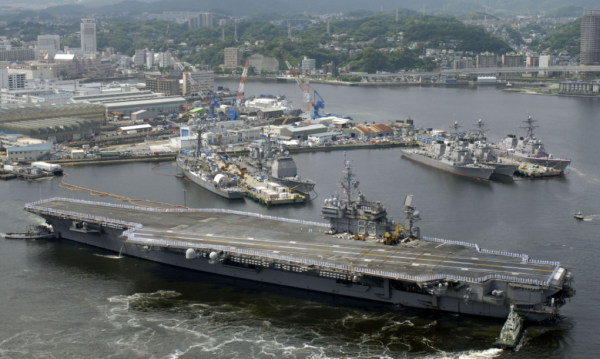 1994年,美國海軍黃海挑釁,蘇27衝向F14,殲8鎖定“小鷹號”航母 1994年,美國海軍黃海挑釁,蘇27衝向F14,殲8鎖定“小鷹號”航母