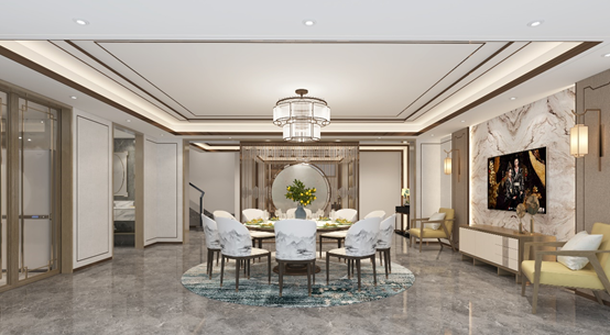 260㎡現代中式別墅，邂逅東方情調的古風韻味