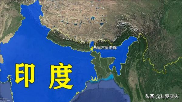 印度的死穴:掐斷20公里寬的西里古裡走廊,就能將印度攔腰斬斷? 印度的死穴:掐斷20公里寬的西里古裡走廊,就能將印度攔腰斬斷?